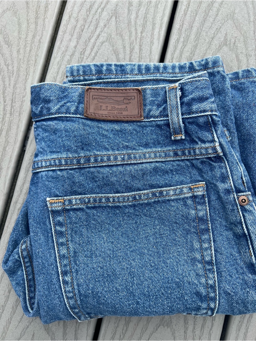 Vintage high rise L.L.Bean jeans